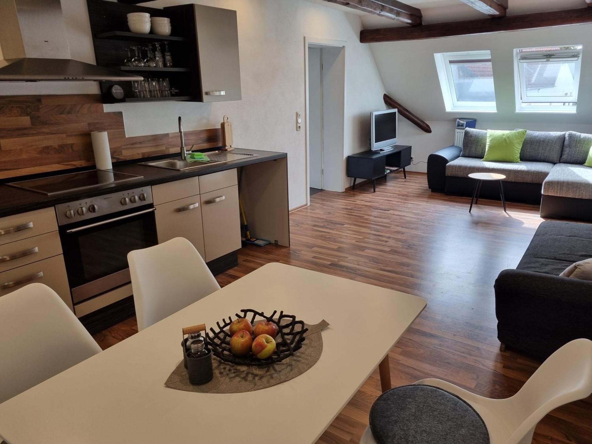 Ferienwohnung „Schau Ins Frankenland“ Burgpreppach エクステリア 写真