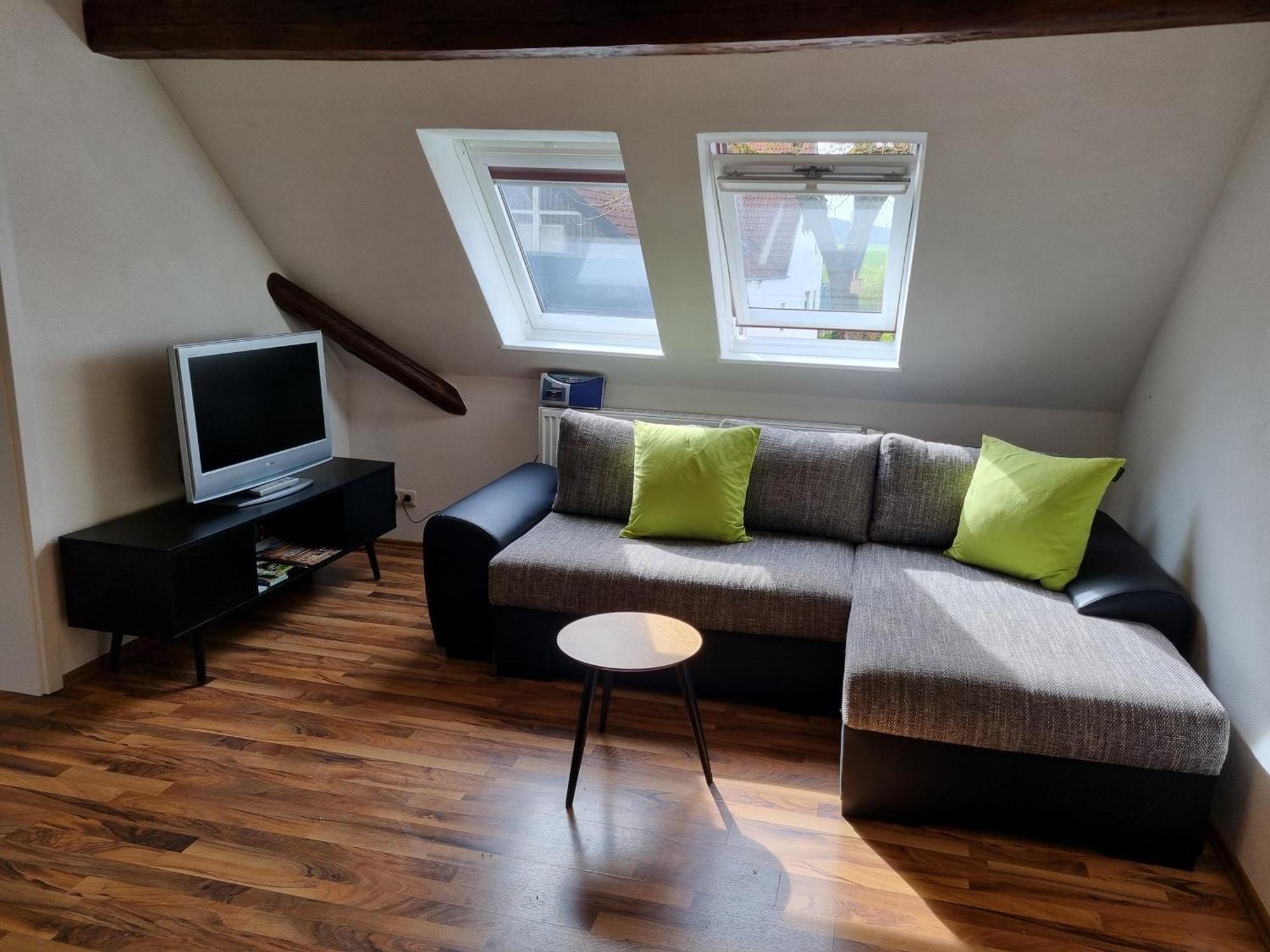 Ferienwohnung „Schau Ins Frankenland“ Burgpreppach エクステリア 写真
